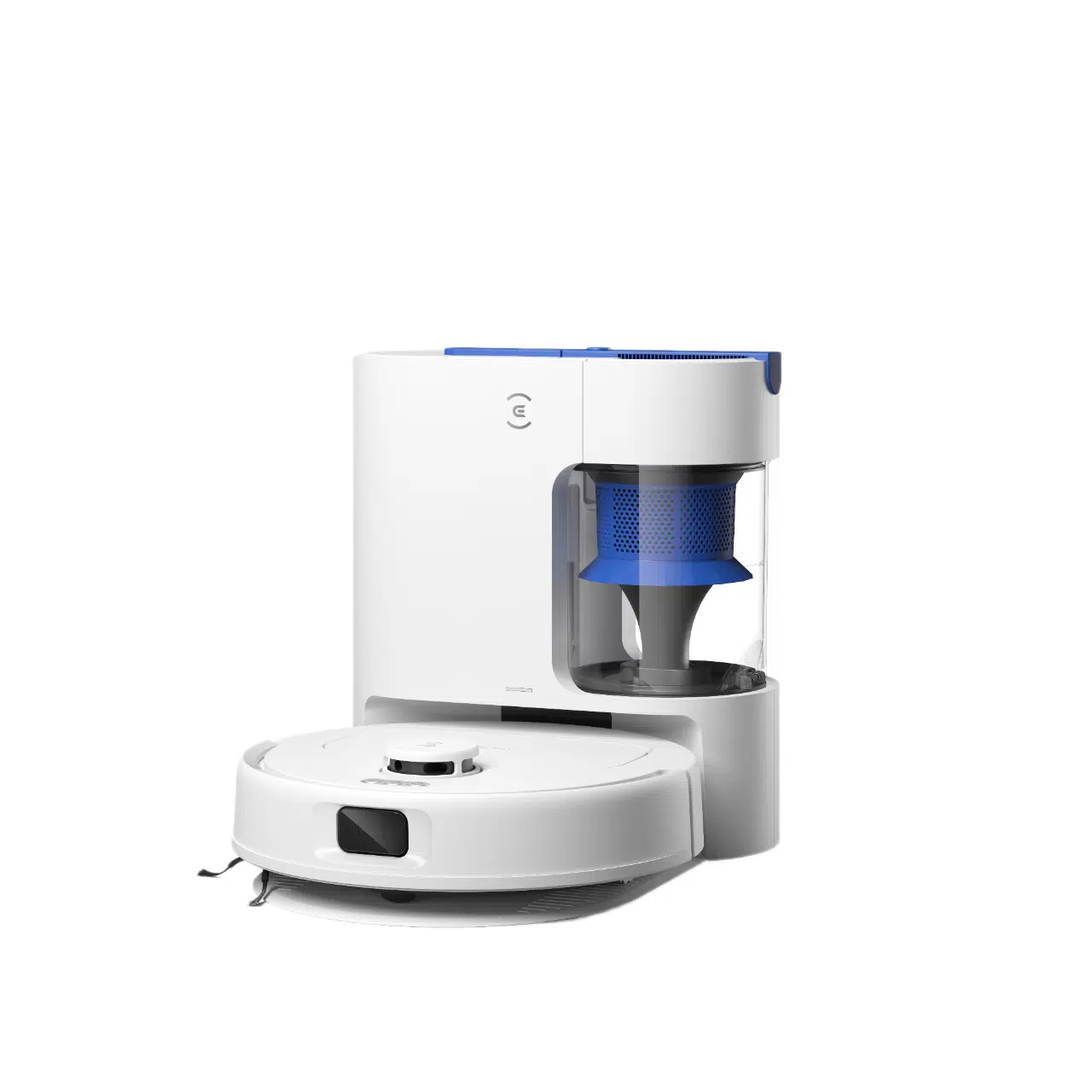 Ecovacs Deebot N20e Plus Robot Süpürge ve Paspas, Otomatik Toz Torbasız Boşaltma İstasyonu, 11000Pa Güçlü Emiş, Dolaşmayı Önleme Teknolojisi, Akıllı Haritalama ve Navigasyon