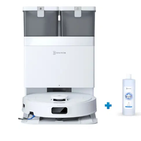 Ecovacs Deebot T30C Beyaz Robot Süpürge ve 1 lt Solüsyon