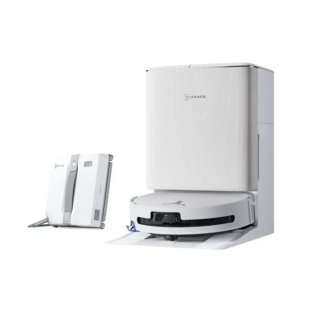 Ecovacs T90 Omni Robot Süpürge ve W2 Pro Omni Cam Silme Robotu 2li Temizlik Seti
