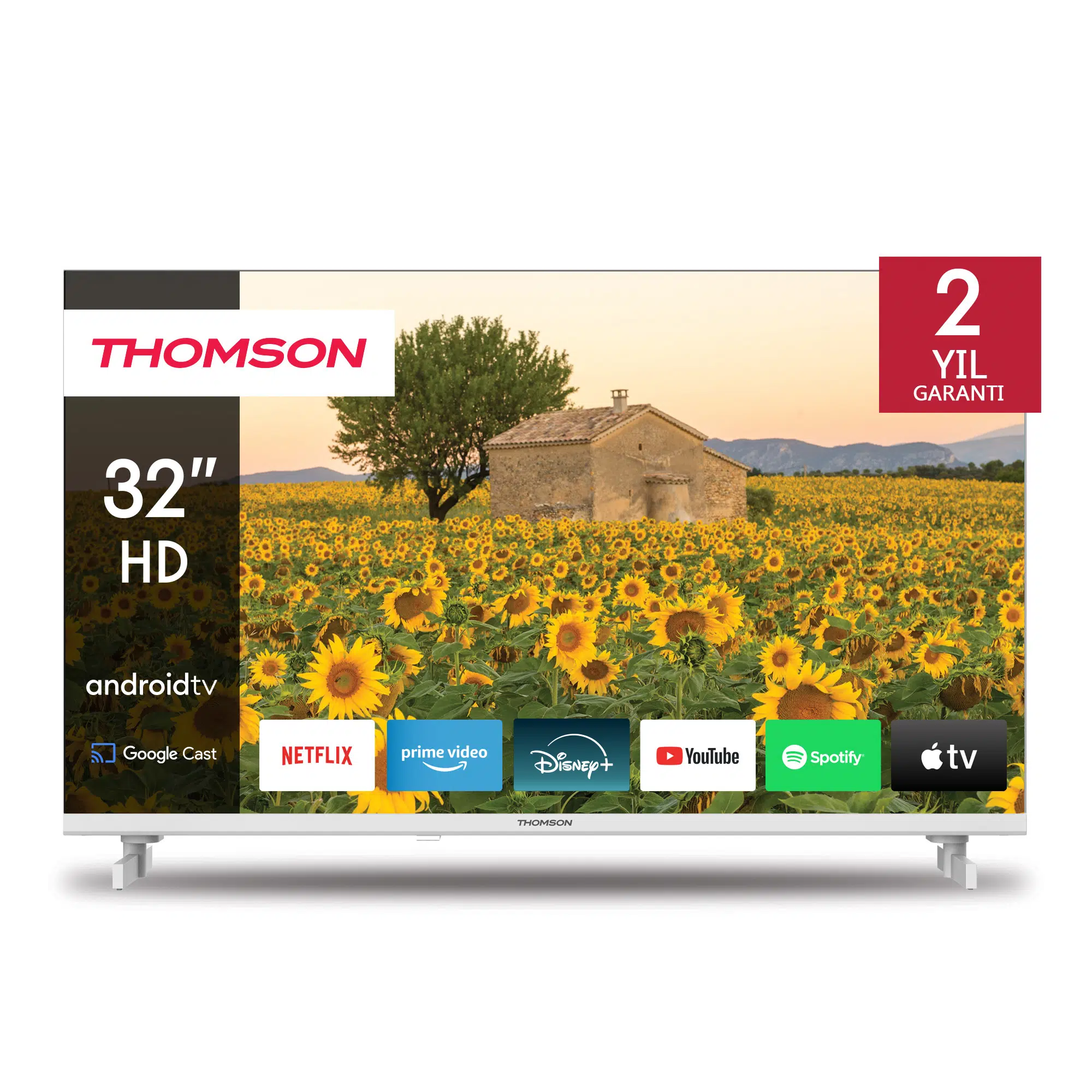 Thomson Outlet 32HA2S13W 32" 80 Ekran Uydu Alıcılı HD Android Smart LED TV