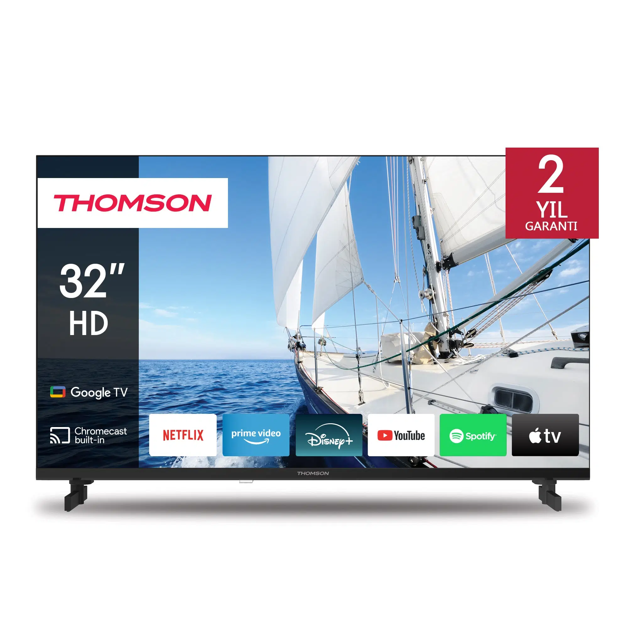 Thomson 32HG2S14 32" 80 Ekran Uydu Alıcılı HD Google Smart LED TV