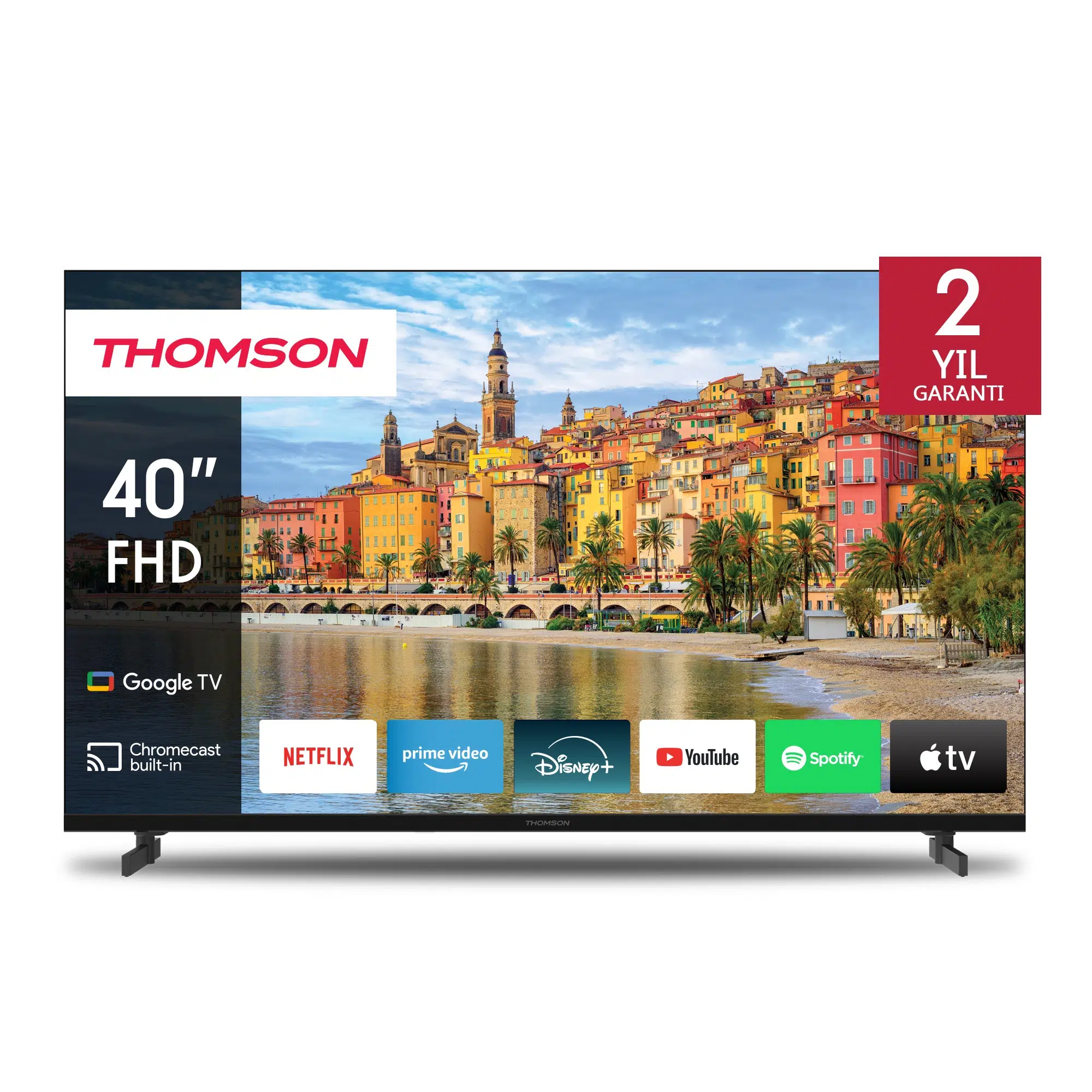 Thomson Outlet 40FG2S14 40" 101 Ekran Uydu Alıcılı Full HD Google Smart LED TV