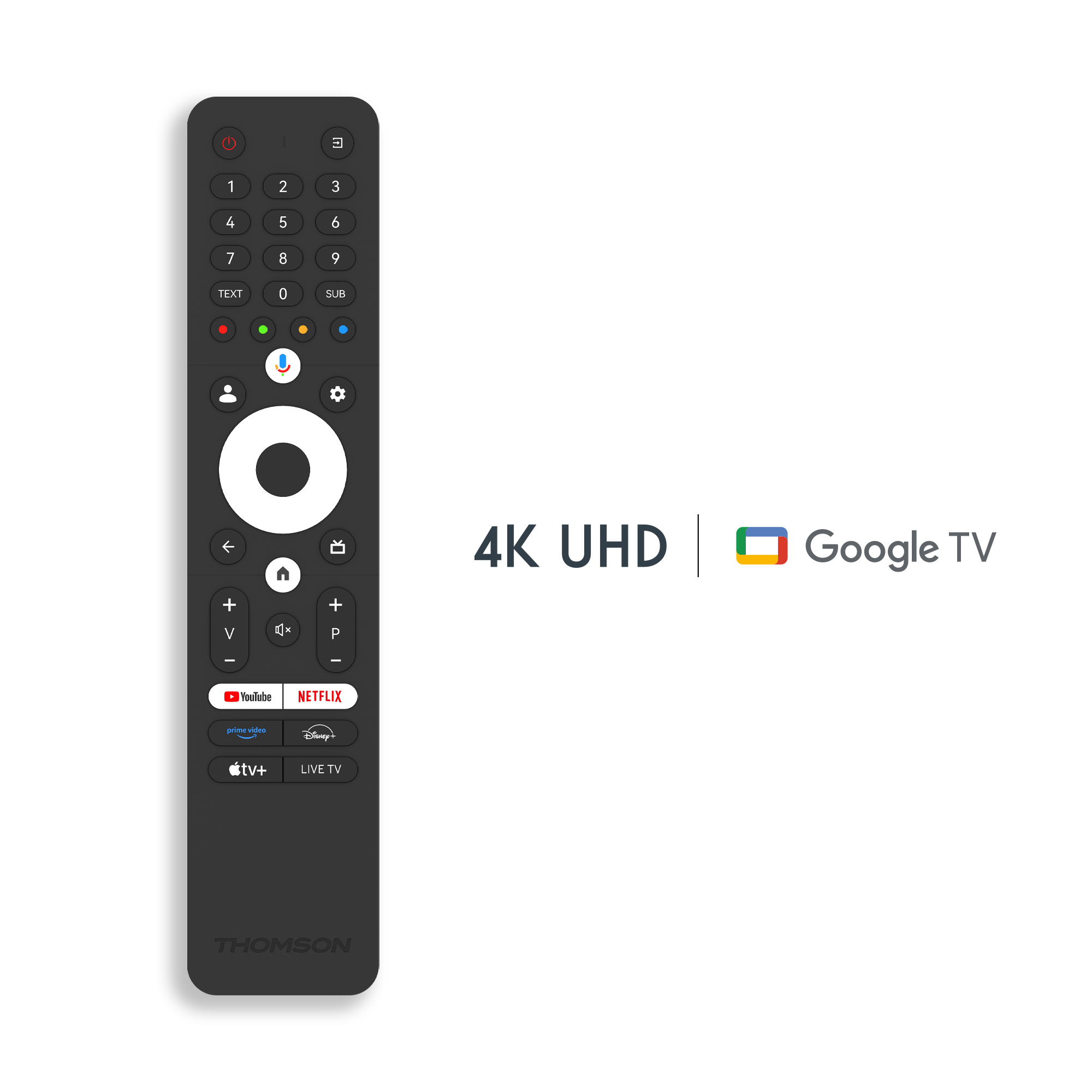Thomson 4K Google TV Kumanda