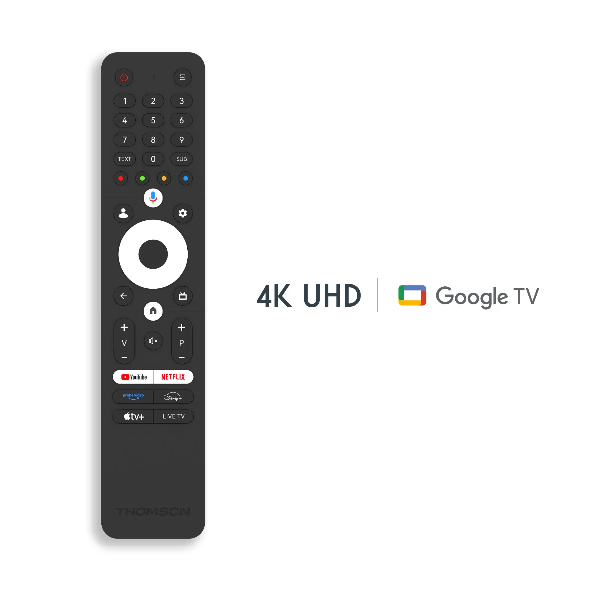 Thomson 4K Google TV Kumanda