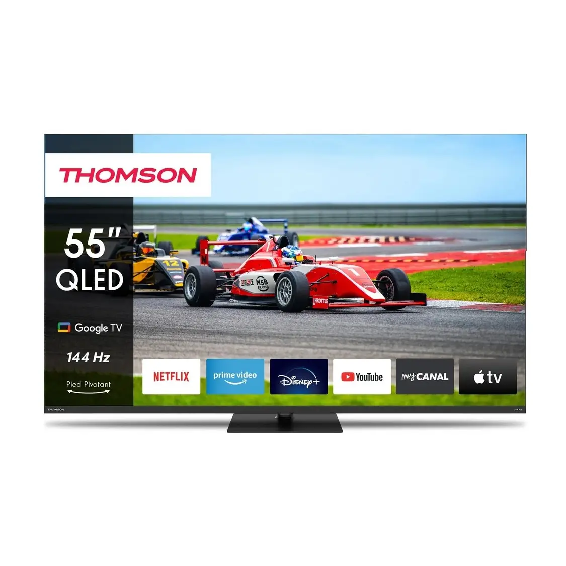 Thomson 55QG7C14 55” 139 Ekran Uydu Alıcılı 4K Ultra HD Google Smart 144 Hz QLED Pro TV