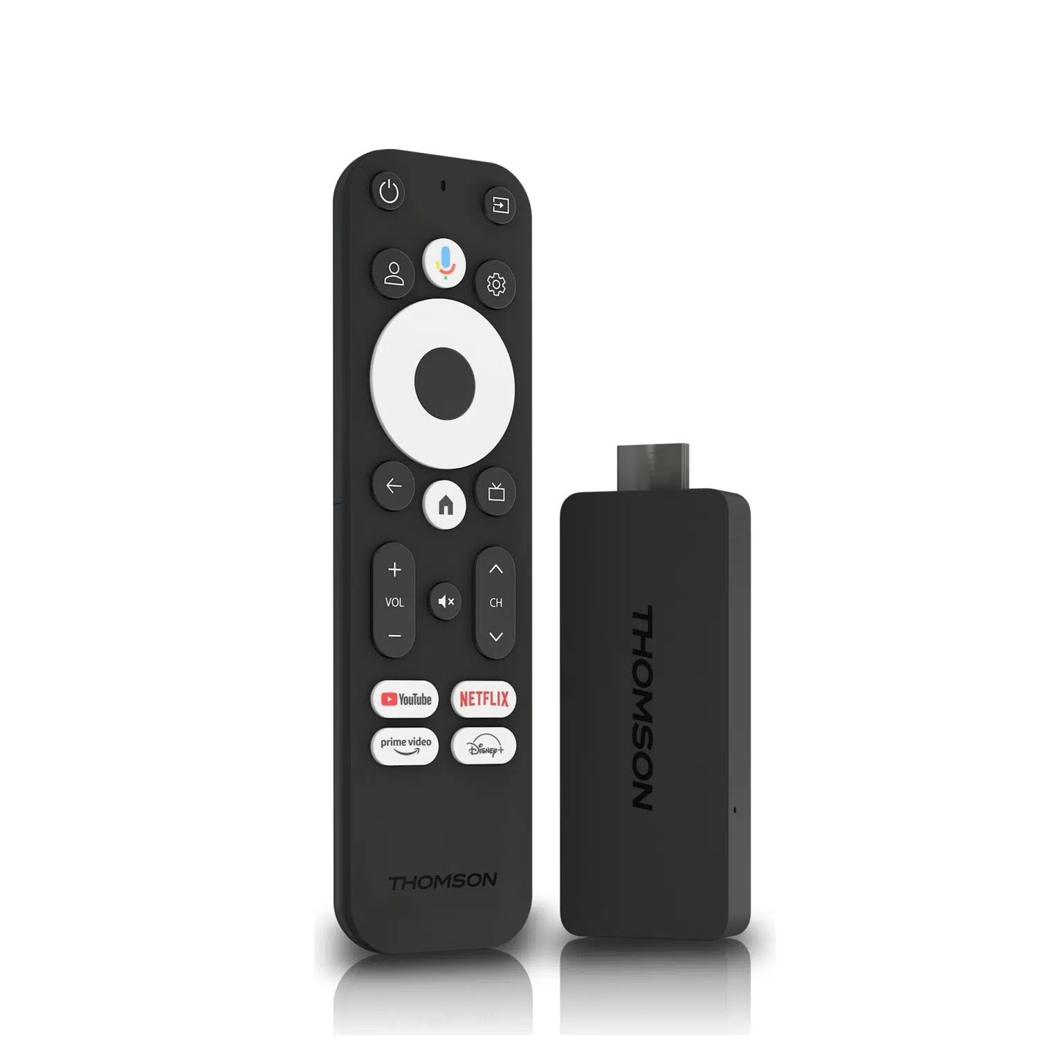 Thomson Streaming Stick 140 TV Stick 4K UHD Dolby Atmos Chromecast Android TV Media Player