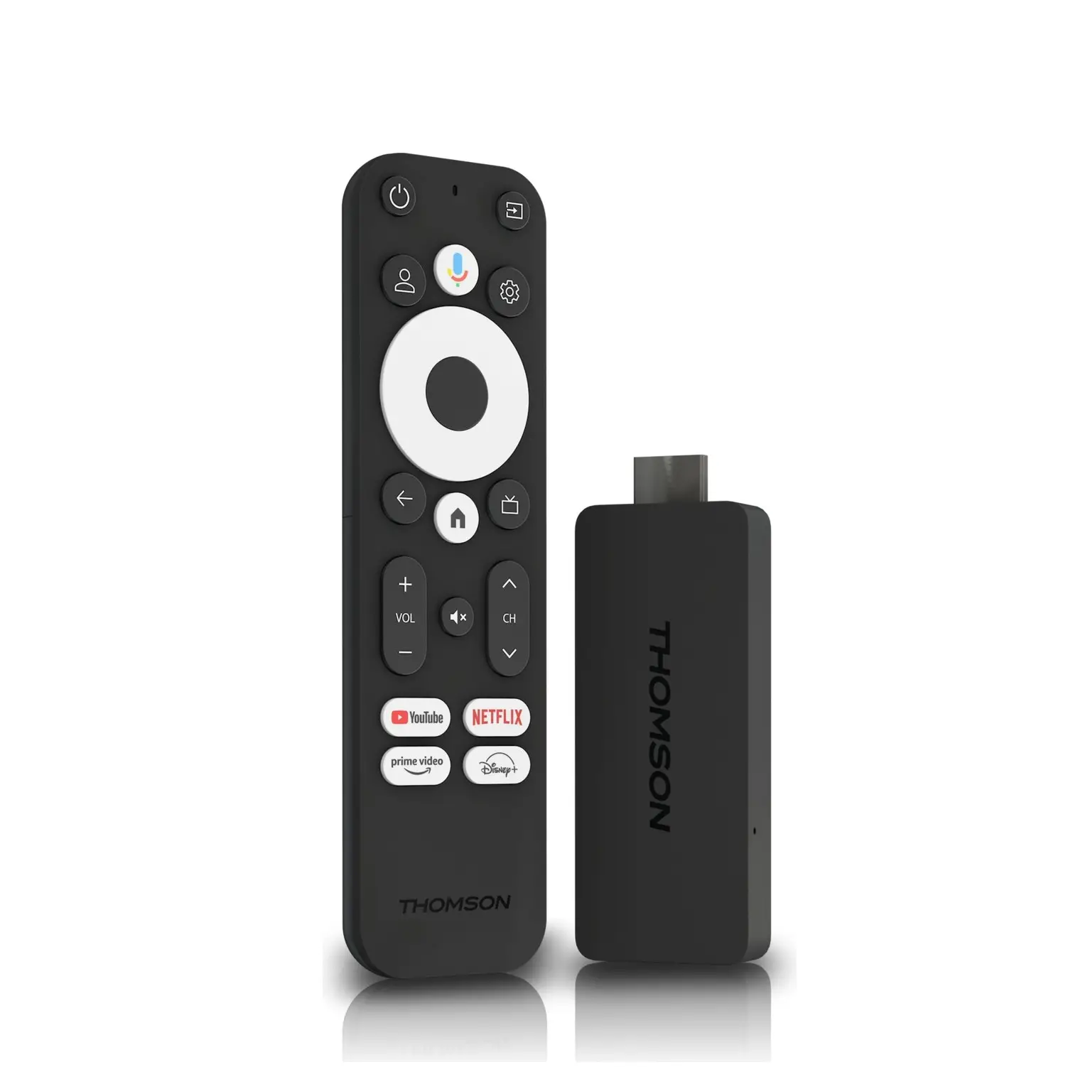 Thomson Streaming Stick 140 TV Stick 4K UHD Dolby Atmos Chromecast Android TV Media Player