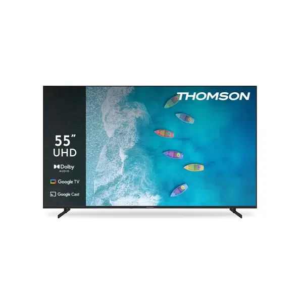 Thomson Tv 55 Inç (139 Cm) 4K UHD Smart Google Tv, Sesli Kontrol, Google Cast, Dolby Audio, HDR10, Wifi, Bluetooth, HDMI 2.1, 55UG4S15